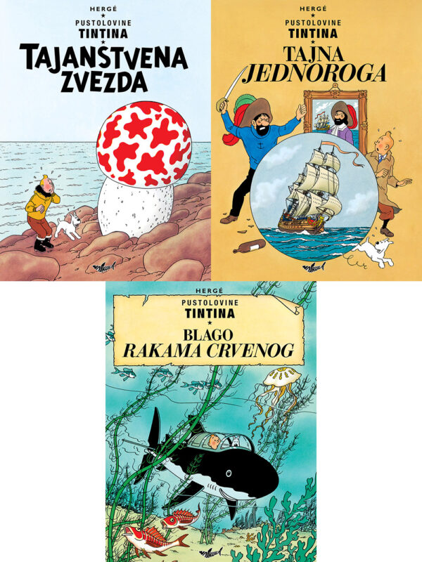 Tintin 10-12 <br> Komplet